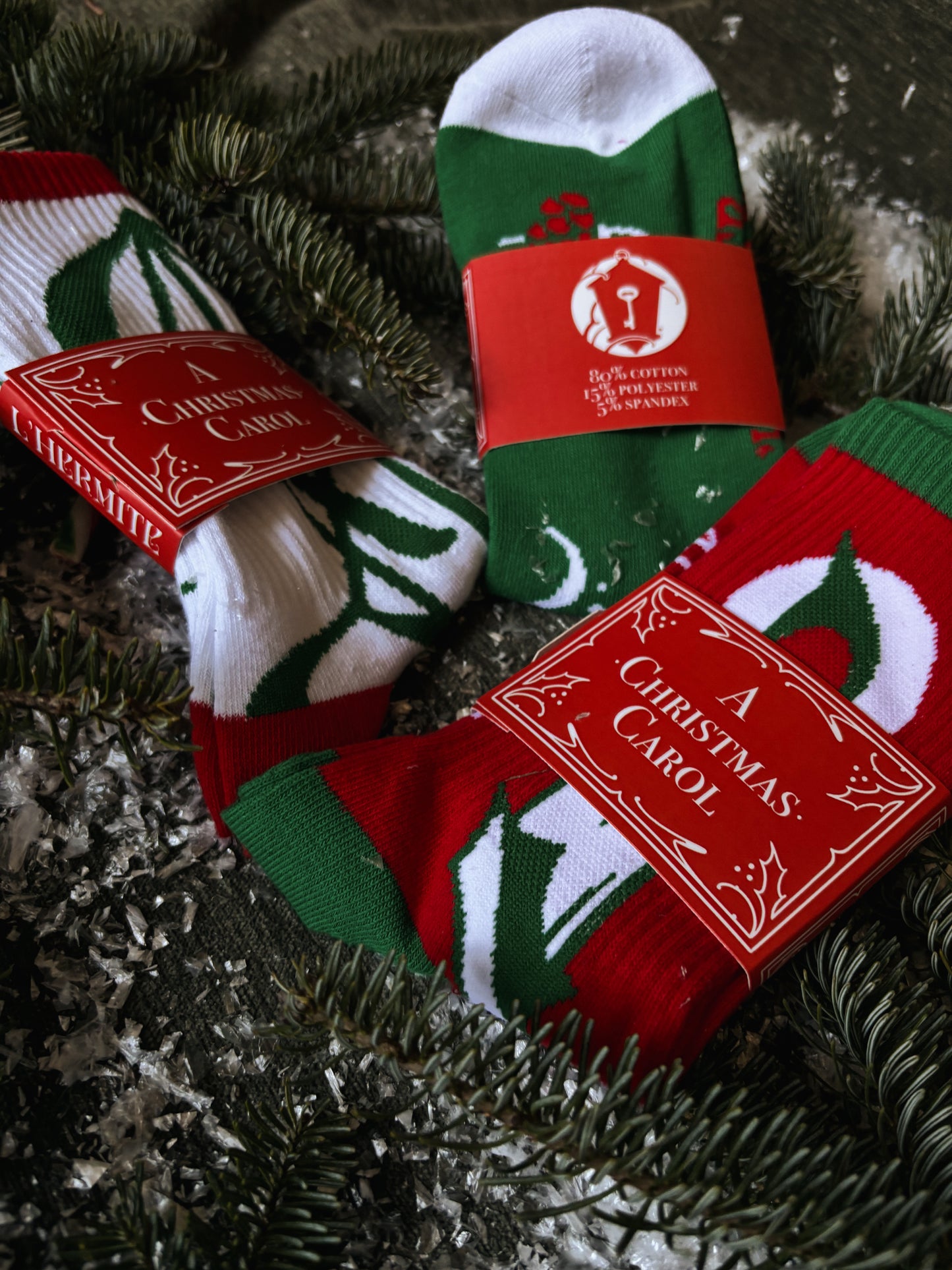 Chaussettes Bougies de houx