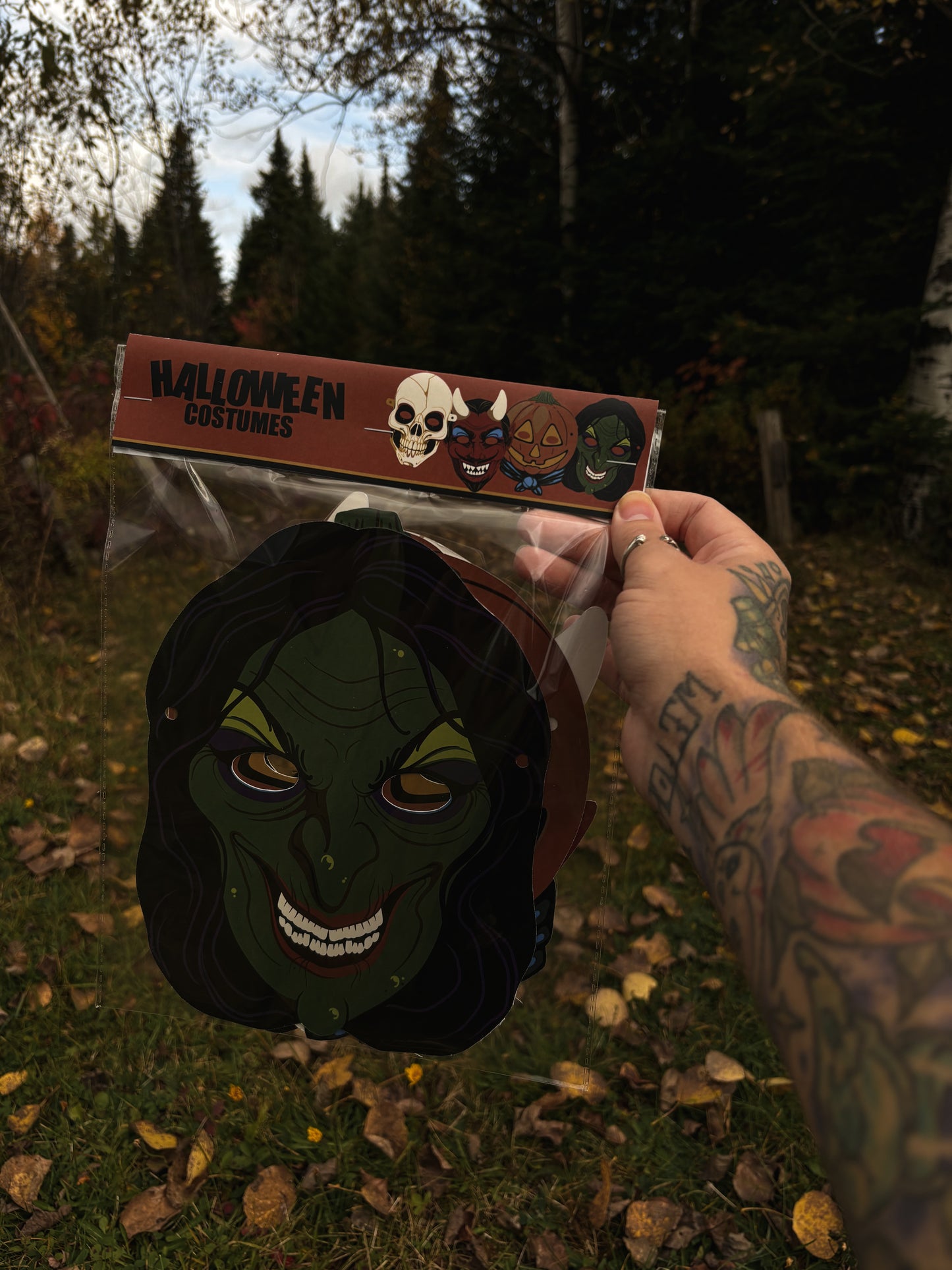 Cardboard masks serie #1