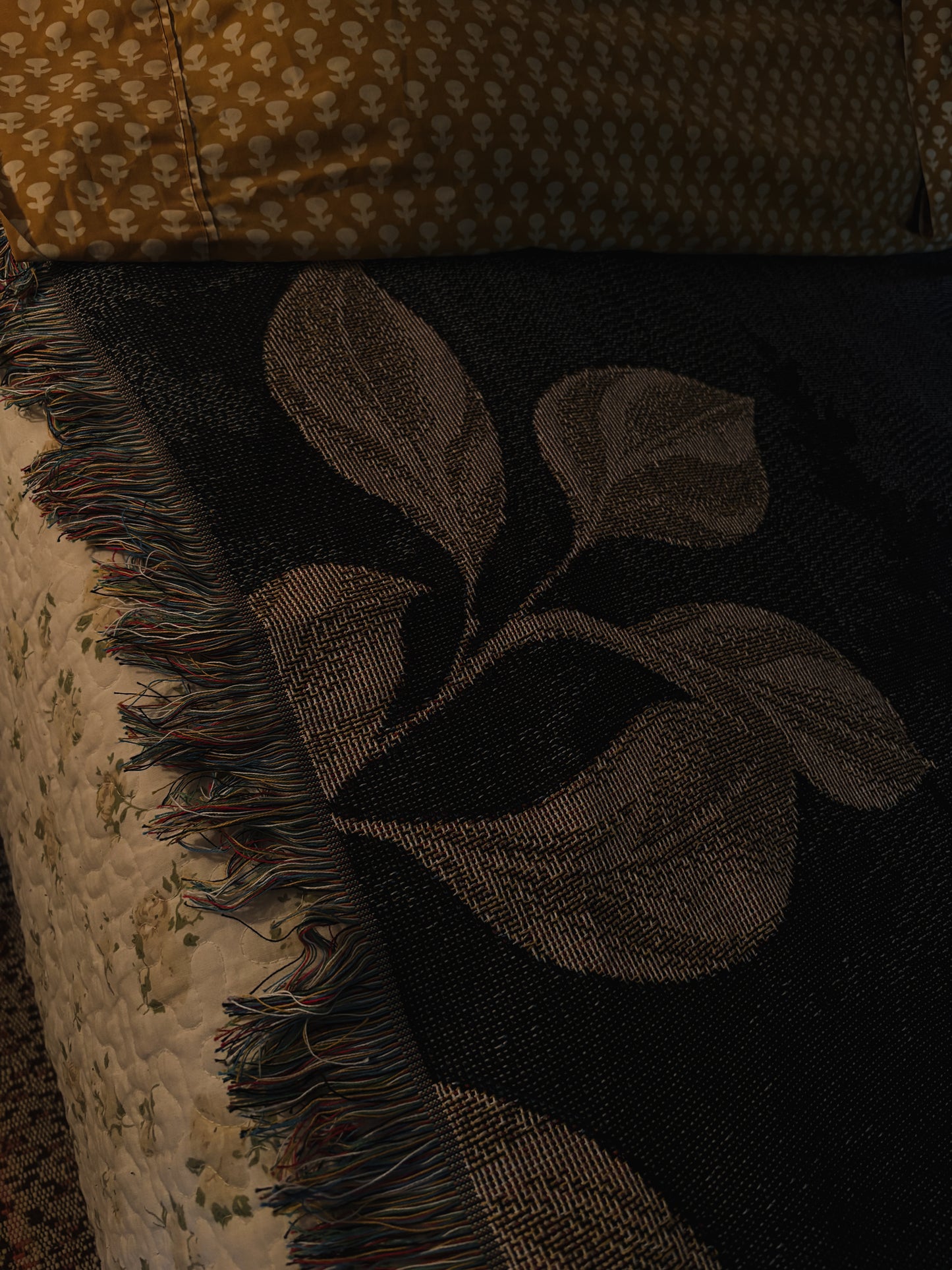 The Cabin tapestry blanket