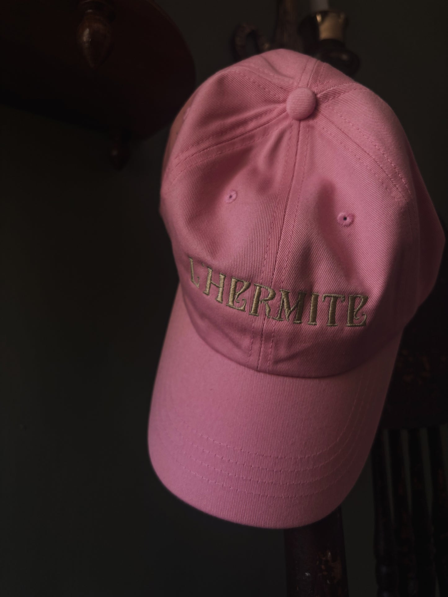 Tarot inspired L’hermite embroidered dad hat