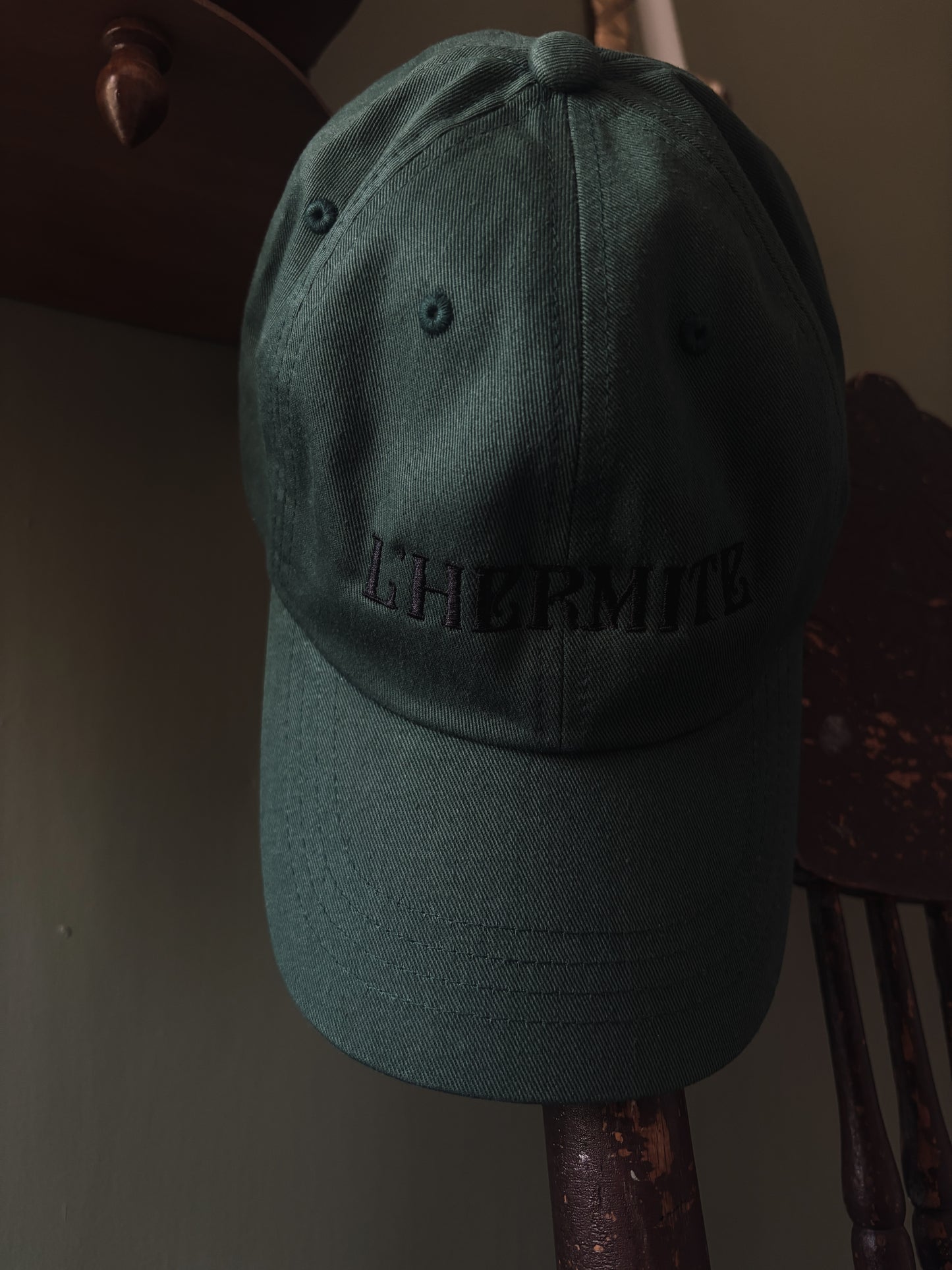 Tarot inspired L’hermite embroidered dad hat
