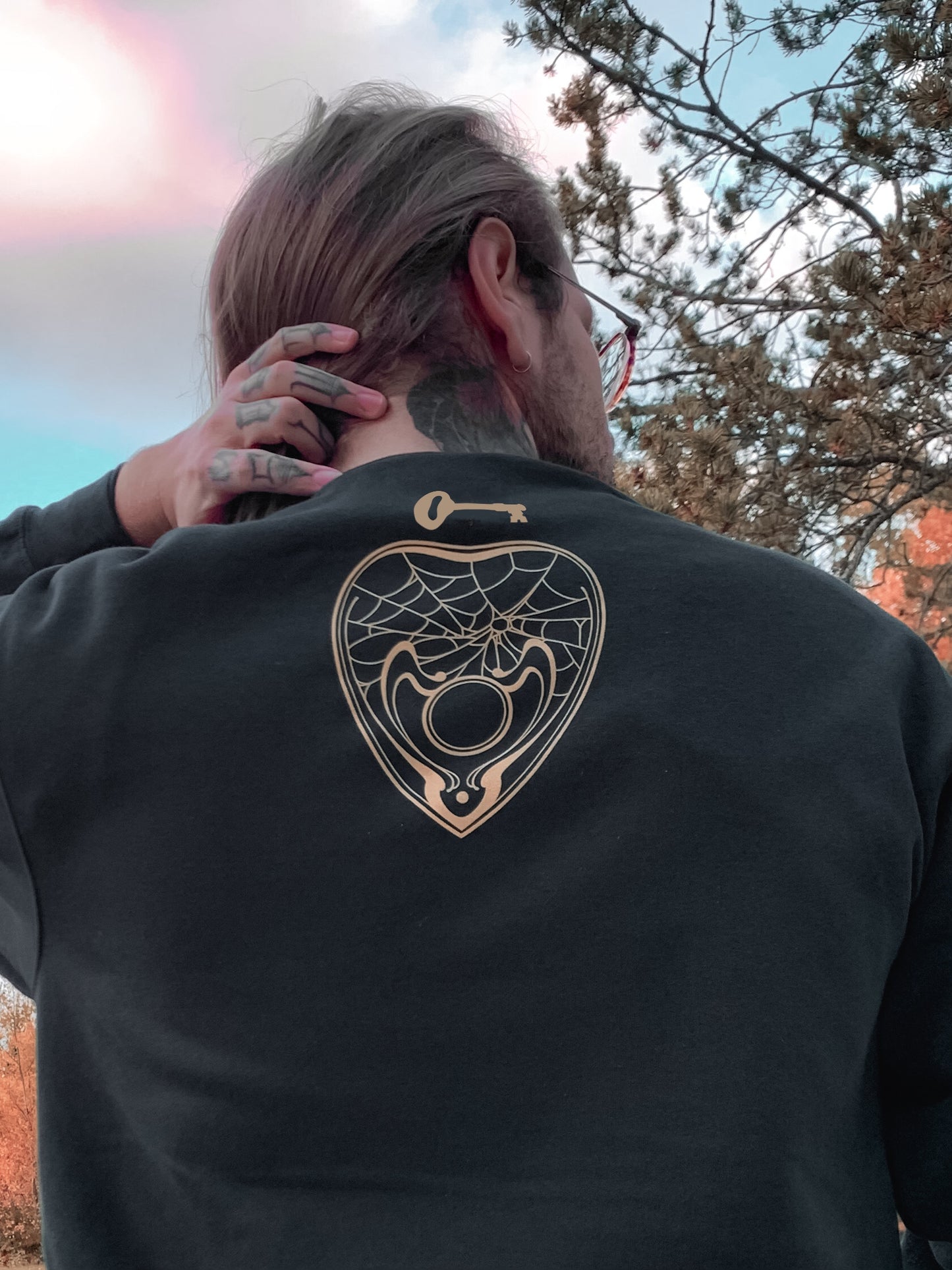 Queer witch screen printed crewneck