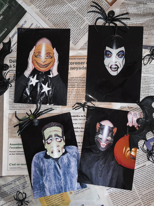 Cardboard Masks • serie #2