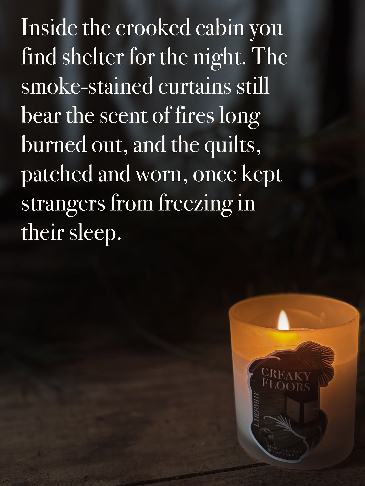 Creaky Floors • Soy Wax Candle