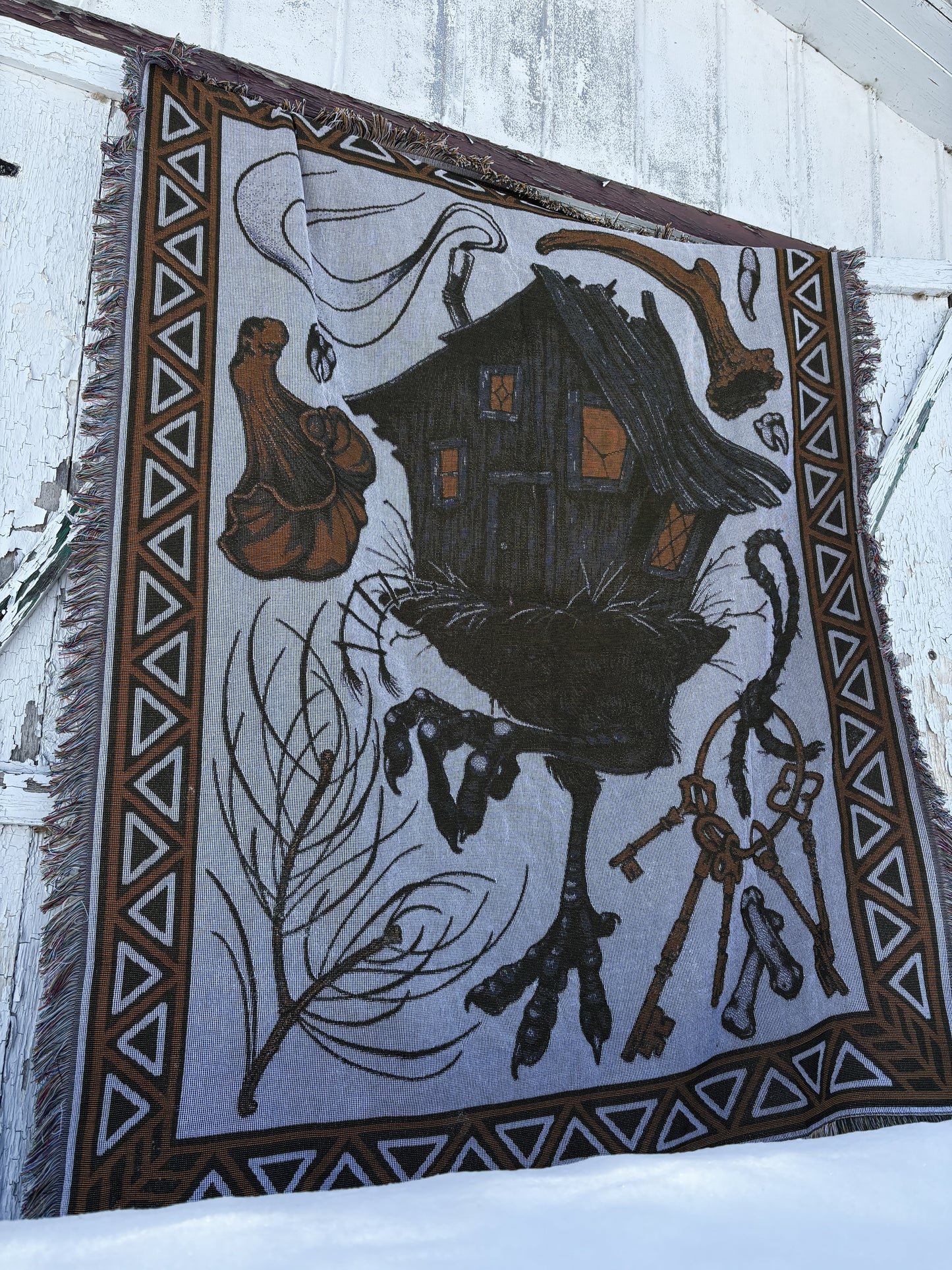 Baba Yaga • Tapestry blanket