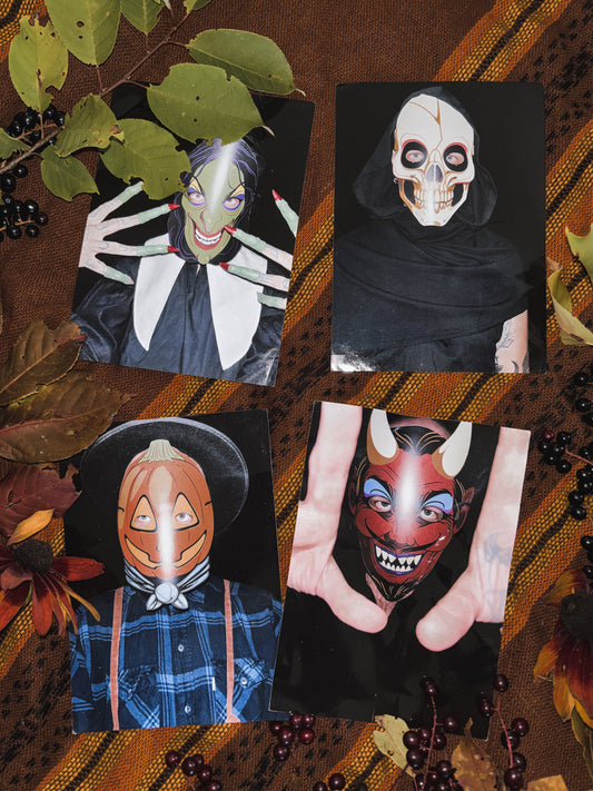 Cardboard Masks • serie #1