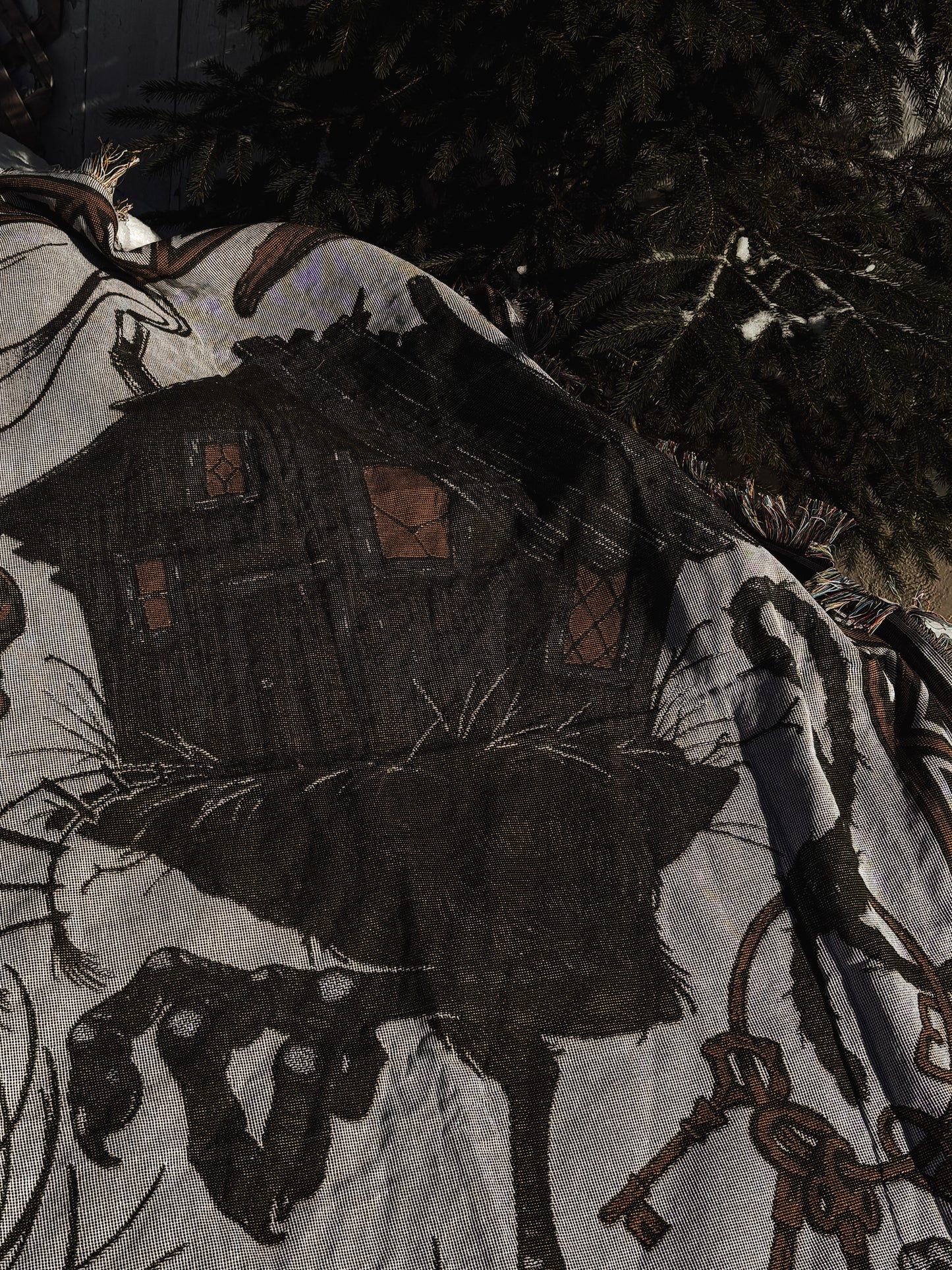 Baba Yaga • Tapestry blanket