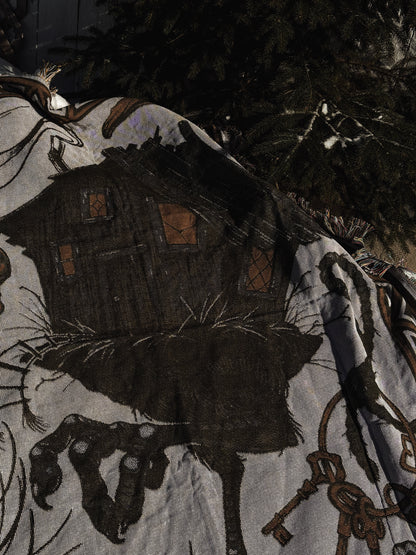 Baba Yaga • Tapestry blanket