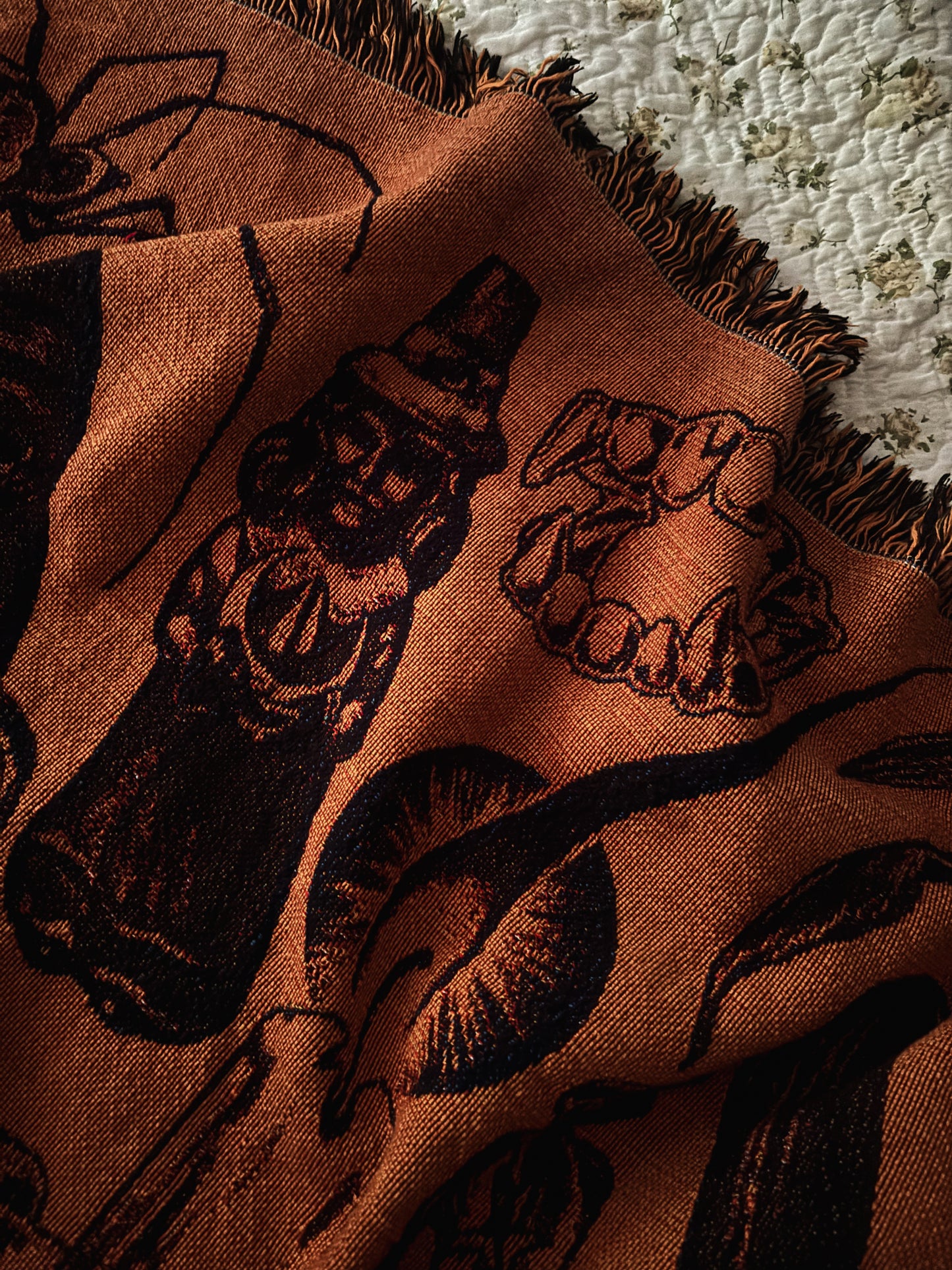 Couverture tapisserie de la nuit d'Halloween