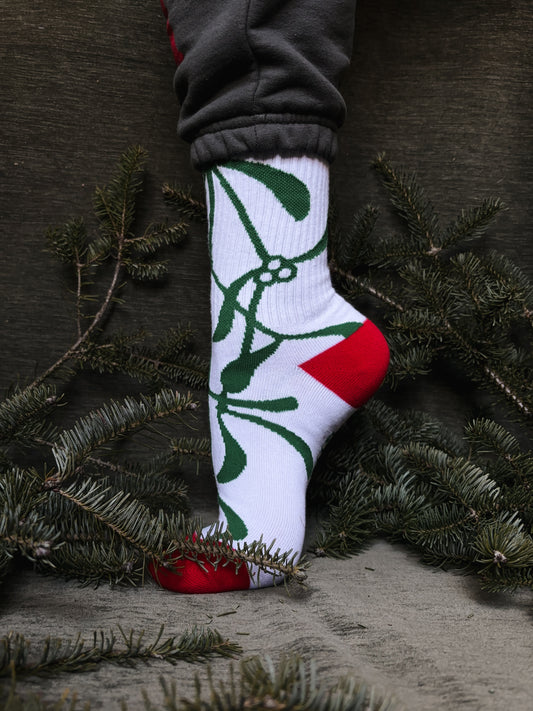 Mistletoe socks