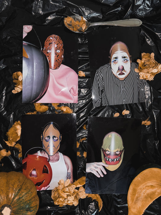 Cardboard Masks • serie #5