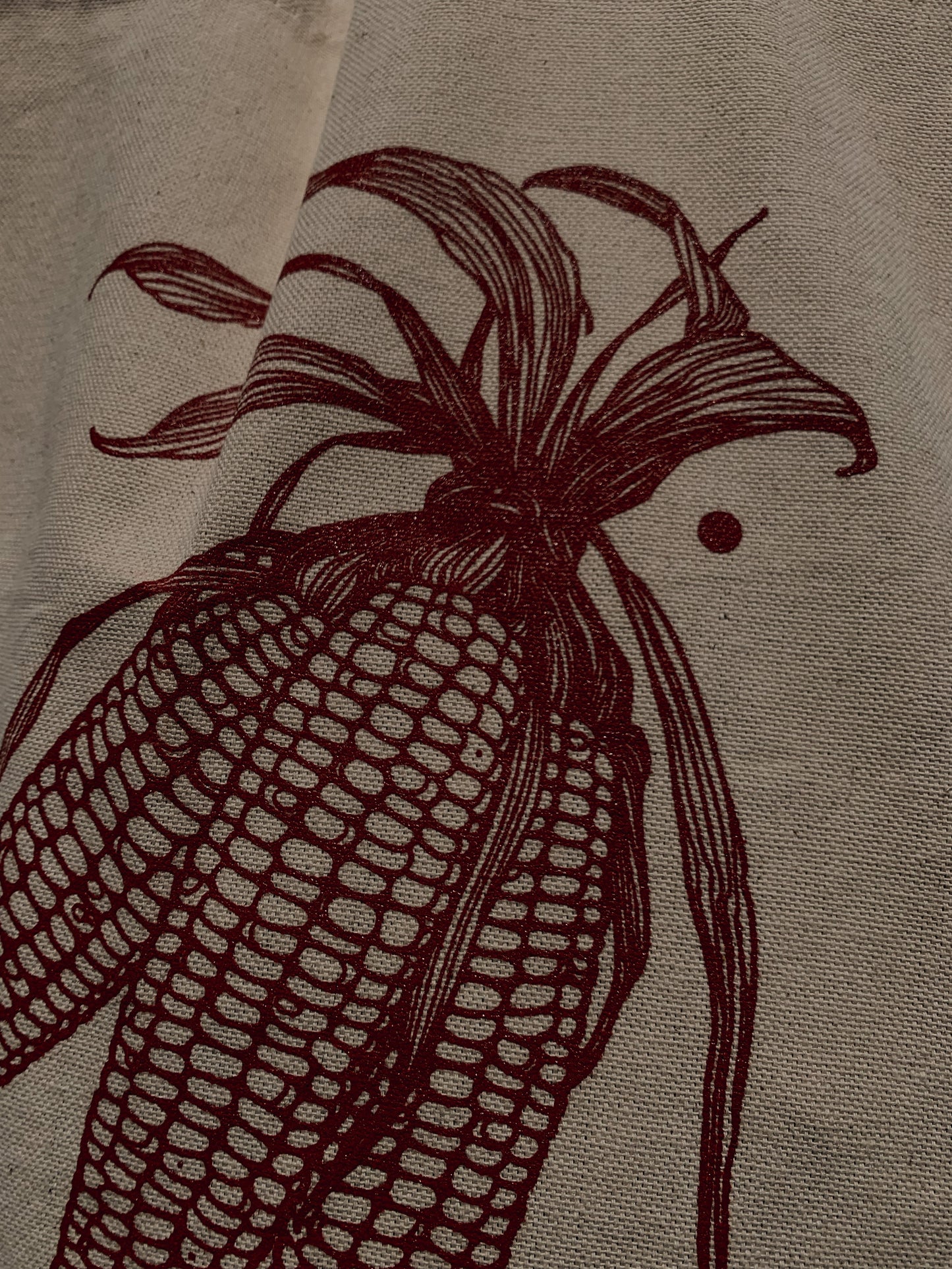 Corn tote bag