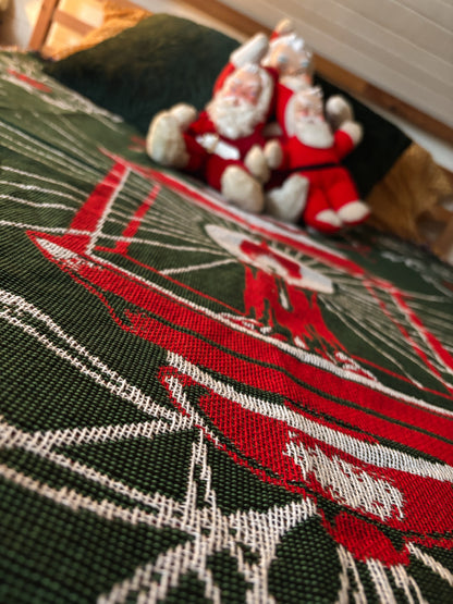 A Christmas Carol tapestry blanket