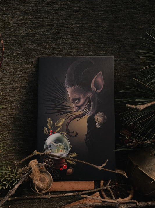 Krampus Holiday cards