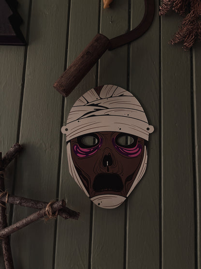 Cardboard masks serie #4