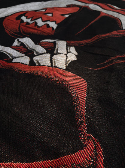 Jack-O-Reaper Tapestry blanket