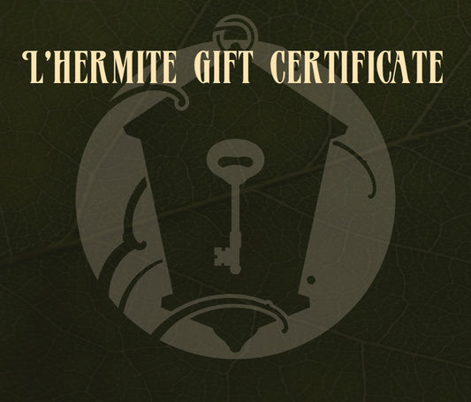 Gift certificate