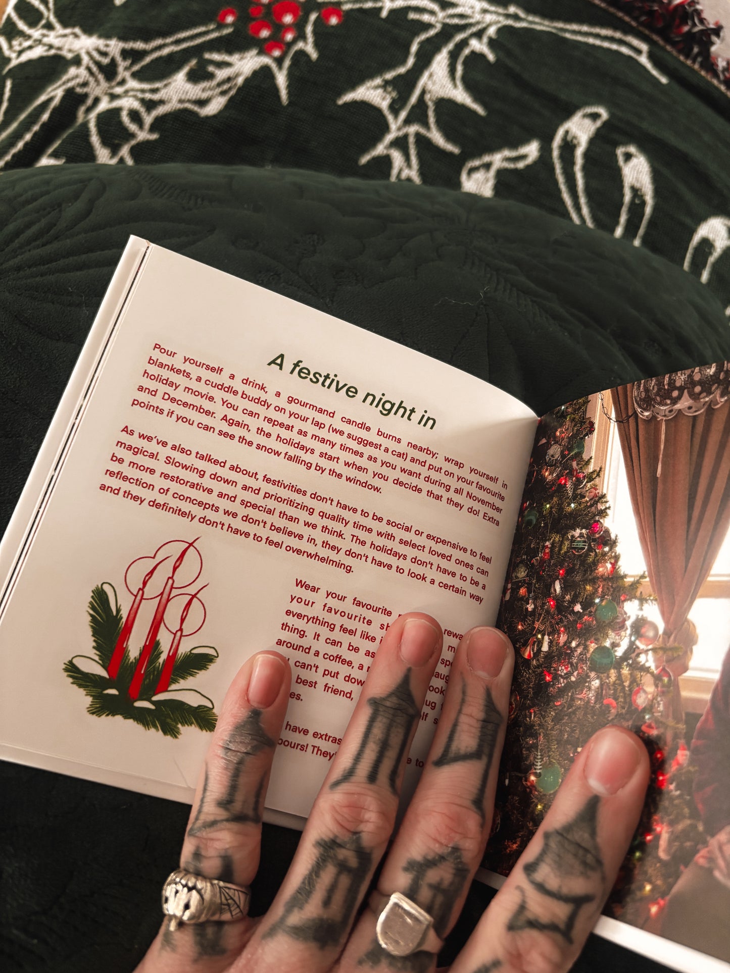 The Decadence,  a cozy holiday guidebook